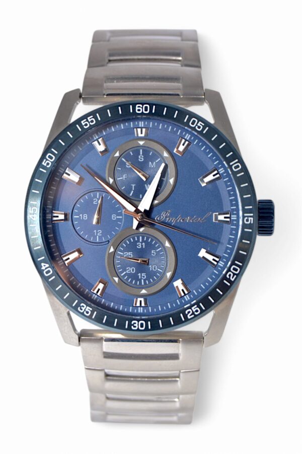 Imperial Wrist Watch Blu Chronograph